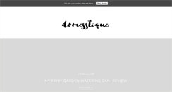Desktop Screenshot of domesstique.com